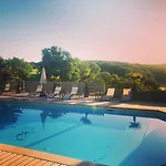 בית נופש Maison Acacia - Avec Vue Panoramique Au Sommet D'une Colline Saint-Martial-de-Valette