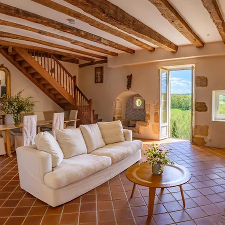 Maison Acacia - Avec Vue Panoramique Au Sommet D'une Colline Saint-Martial-de-Valette